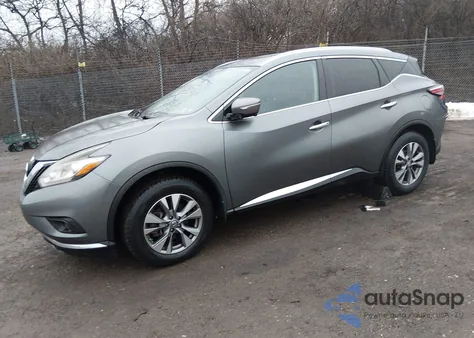 2015 Nissan Murano Sl из США, поврежденный, VIN 5N1AZ2MHXFN247328